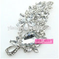 Broche de lavande en cristal pour mariage